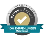 Proven Expert Qualitätssiegel