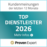 Top Dienstleister Badge von Proven Expert